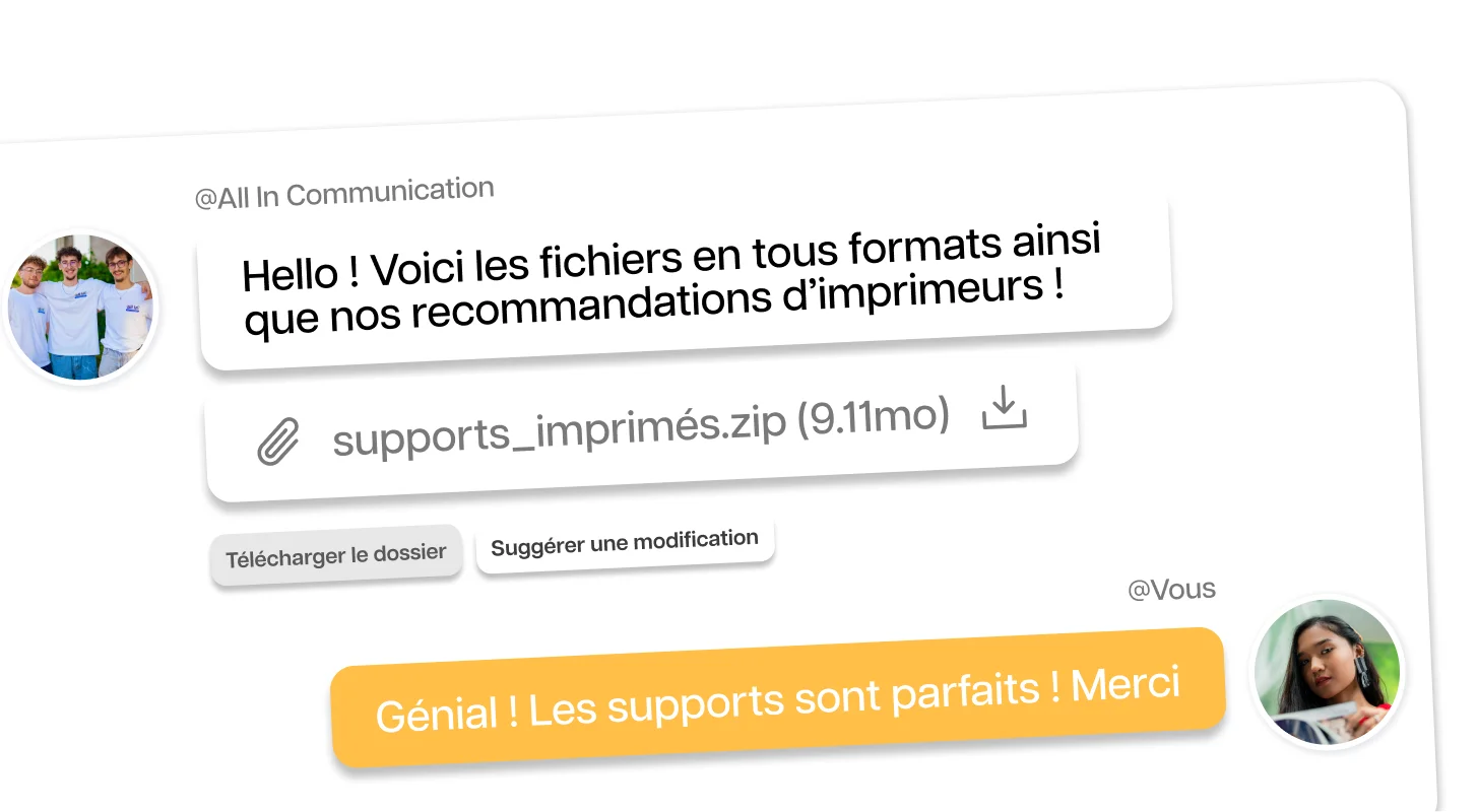 Livraison et accompagnement
