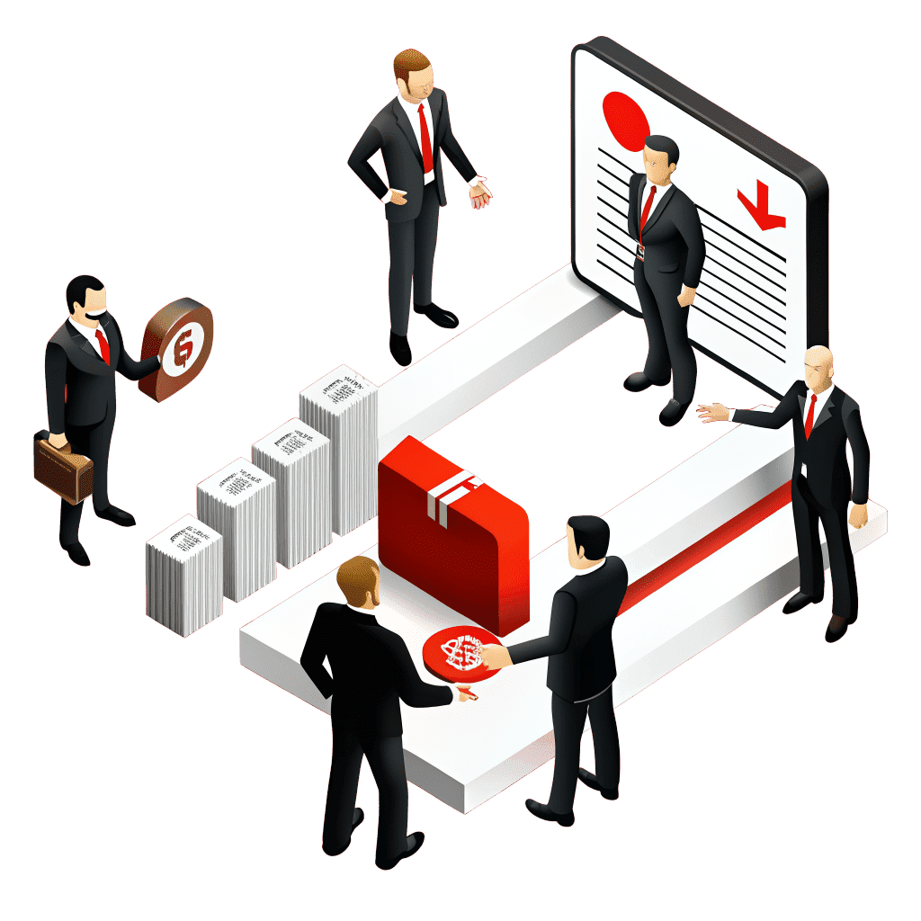 Personnes en discussion, symbolisant l'attirance de nouveaux clients